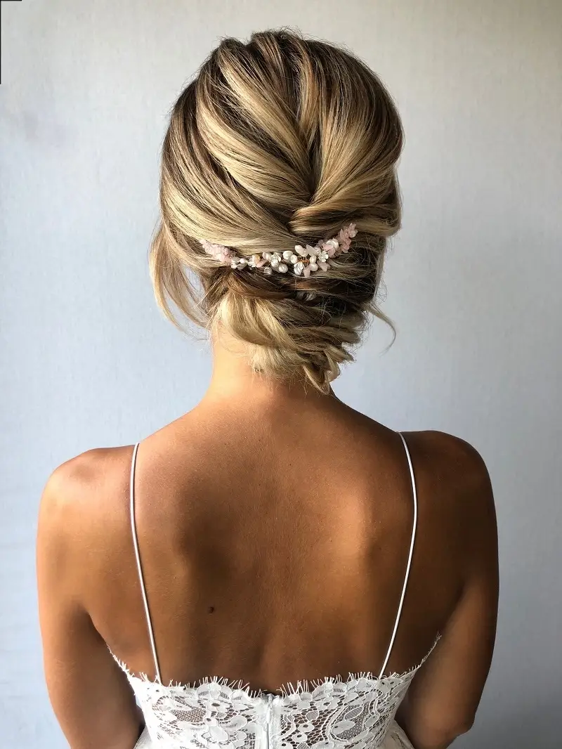 Gaia Haarkam Dorato Rosa