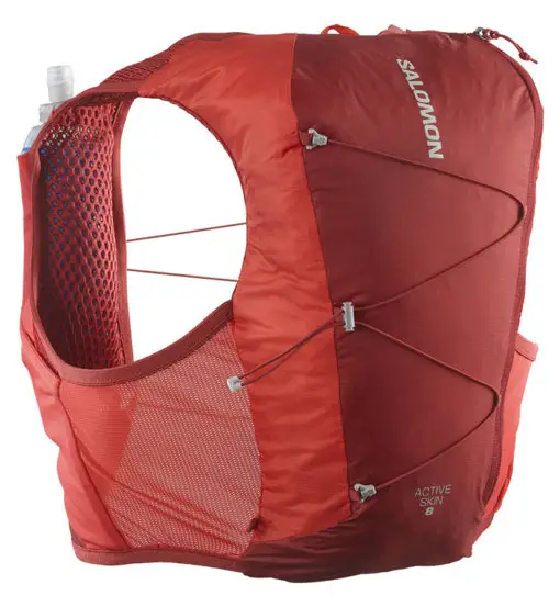 Active Skin 8 Set - zaino trail running Red