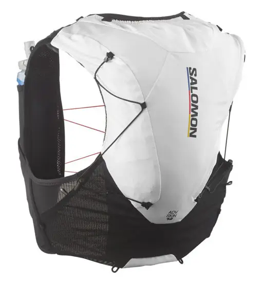 ADV Skin 12 Race Flag - zaino trail running Black