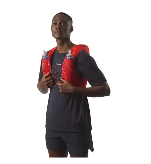 Salomon ADV Skin 12 - zaino trail running Red