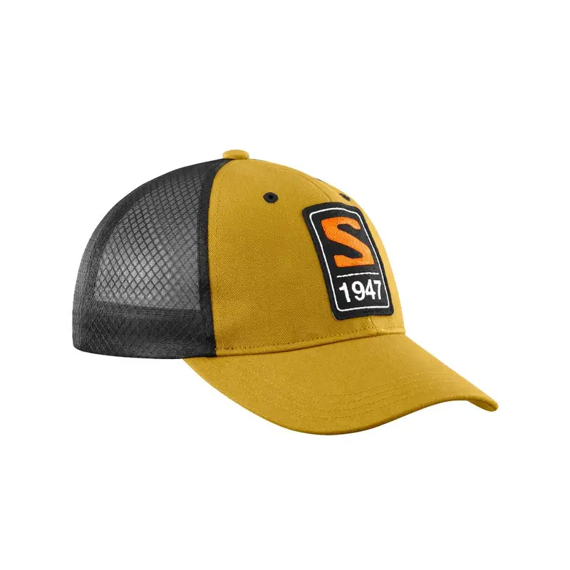 Cappello Trekking Trucker Curved Giallo Nero M/L