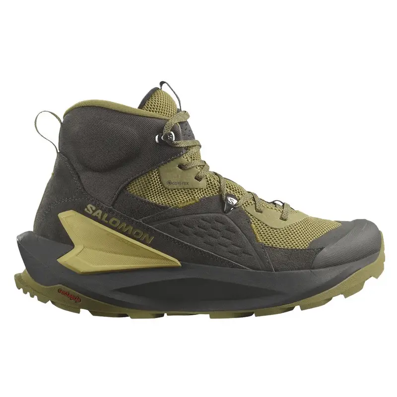Elixir Mid GORE-TEX Nero Verde - Scarpe Trekking Uomo EUR 42 2/3 / UK 8,5