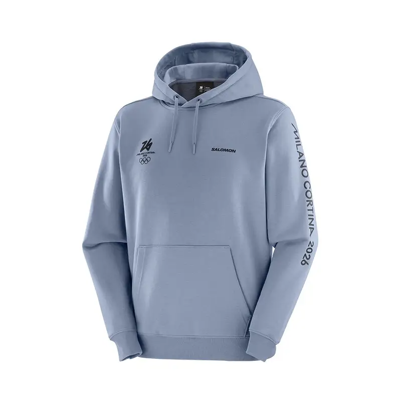 Felpa Trekking Milano Cortina 2026 Grigio Uomo XXL