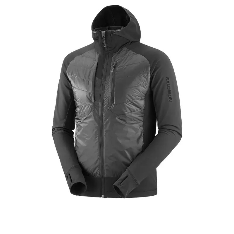 Giacca Trail Running Elixir Hybrid Hd Insul Nero Uomo XL