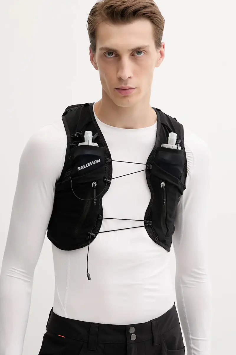 gilet da corsa colore nero LC2464100 miniatura 2