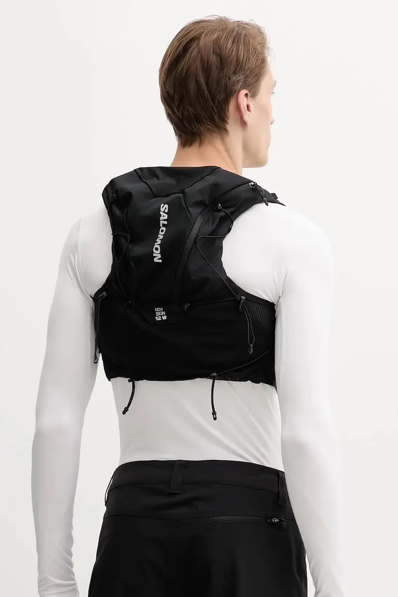 gilet da corsa colore nero LC2464100 miniatura 3