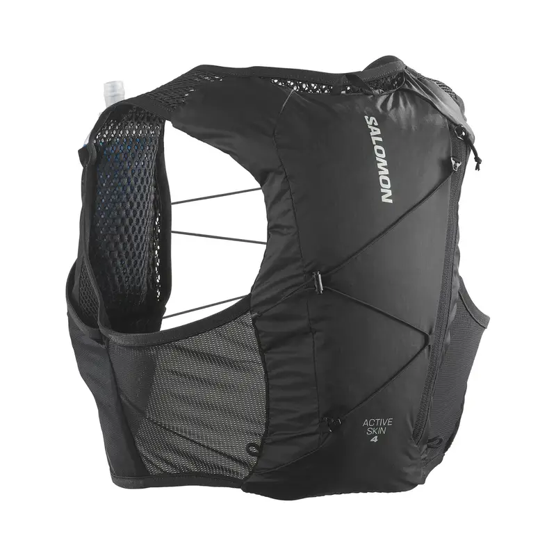 Gilet da running Salomon Active Skin 4 LC2178200 Nero