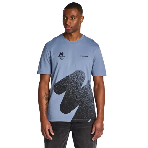 Gold Graphic Uomo - Magliette Grigio - di cotone Grey