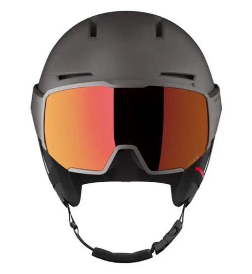 Gold Osmo Sigma - casco da sci Grey