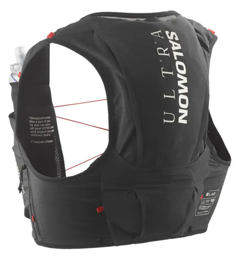 Lab Ultra 10 - zaino trail running Black