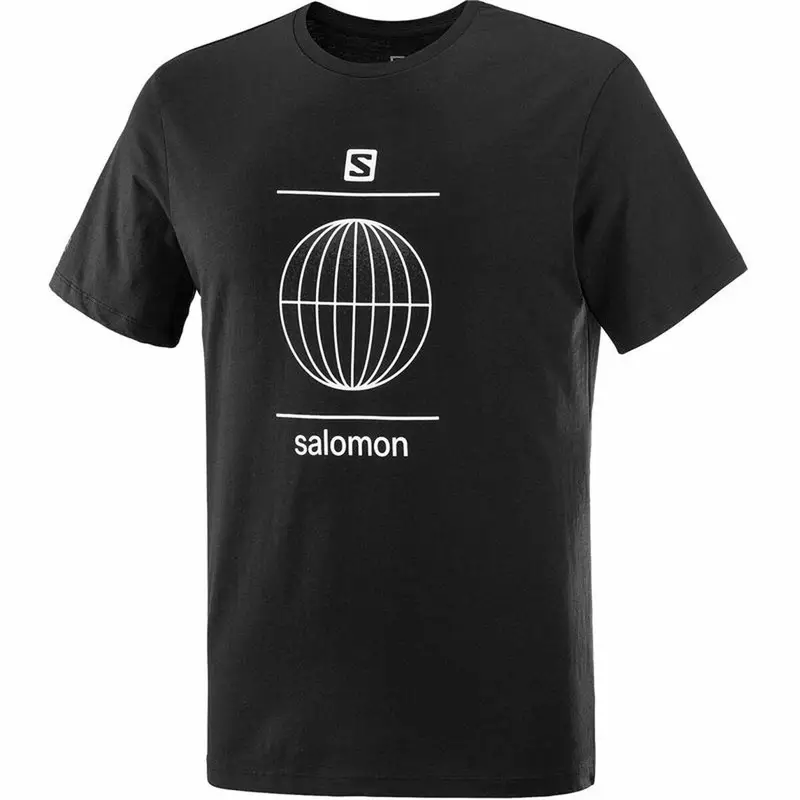 Maglia a Maniche Corte Uomo Salomon Outlife Nero | Salomon