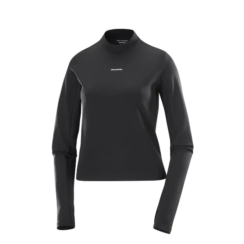 Maglia Trail Running Shake Out Nero Donna XS