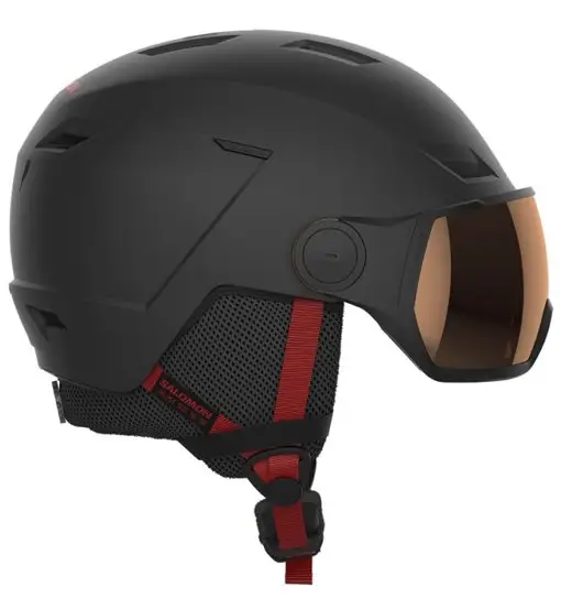 Pioneer LT Visor - casco da sci Black