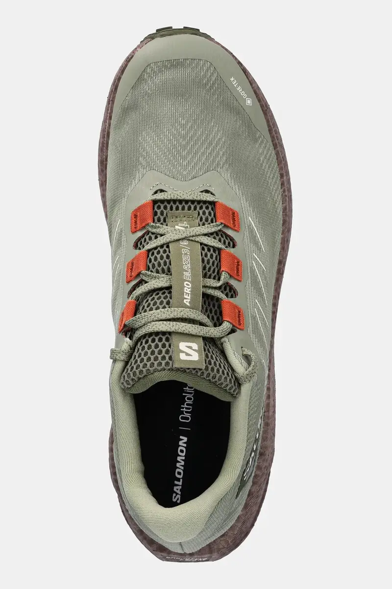 scarpe da corsa AERO BLAZE GRVL GTX colore verde L47978500 miniatura 4