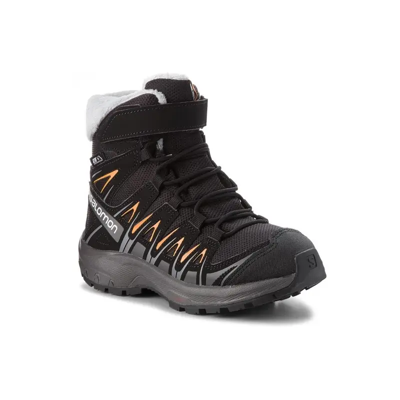 Scarpe Da Neve Xa Pro 3D Nero Rosso Bambino EUR 35