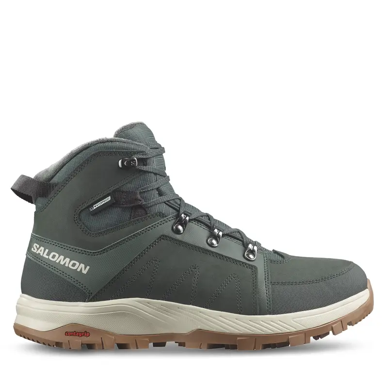 Scarpe da trekking Salomon Outchill Thinsulate™ Waterproof L47328100 Verde