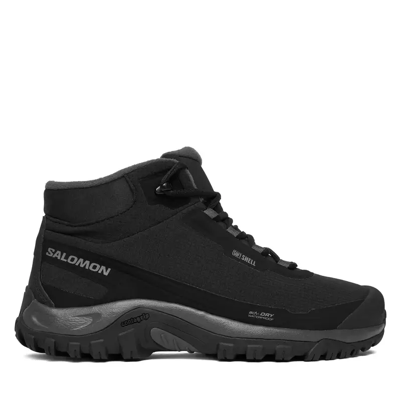 Scarpe da trekking Salomon Shelter Waterproof L47854200 Nero