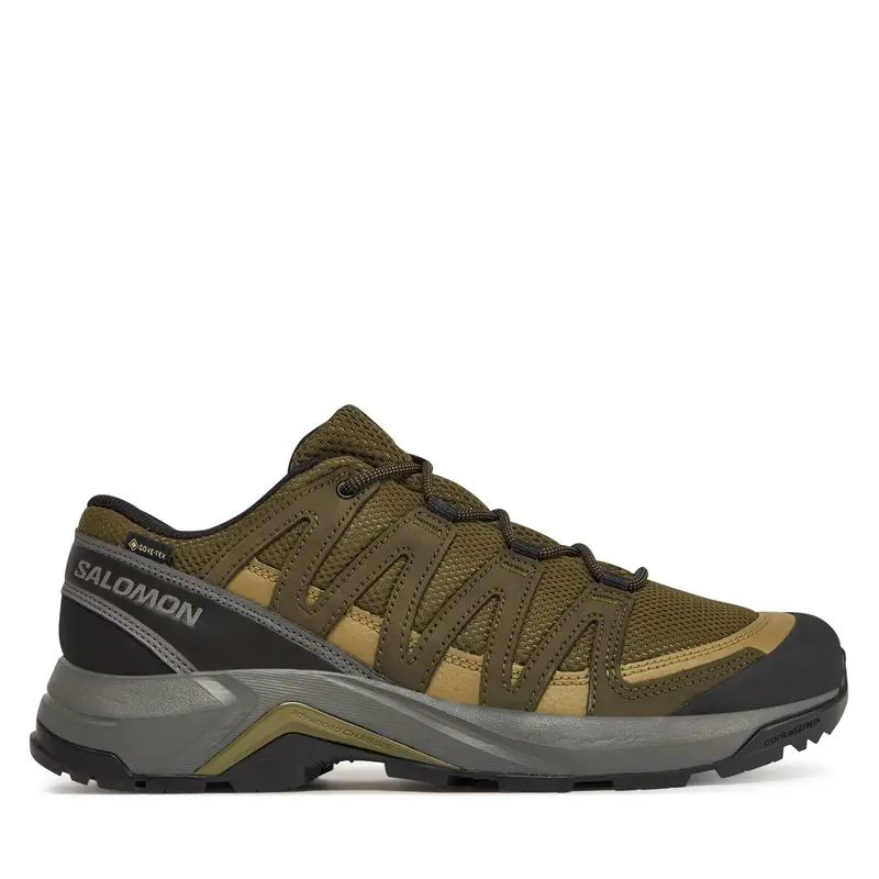 Scarpe da trekking Salomon X-Adventure Recon Gore Tex L47813200 Verde