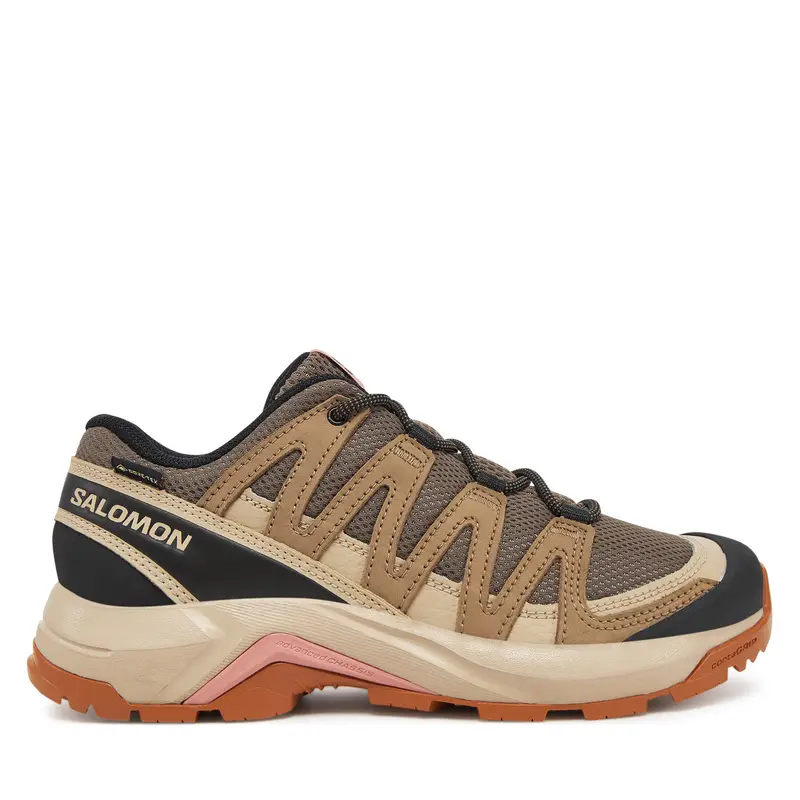Scarpe da trekking Salomon X-Adventure Recon Gore Tex L47815500 Marrone