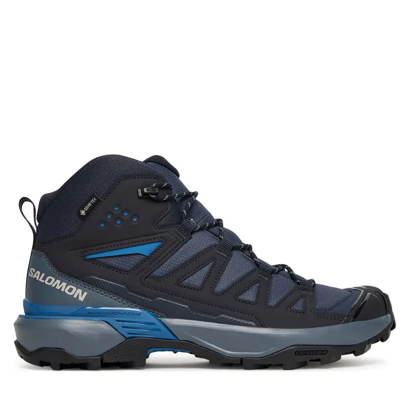 Scarpe da trekking Salomon X Ultra 360 Mid Gore-Tex L47864800 Blu scuro