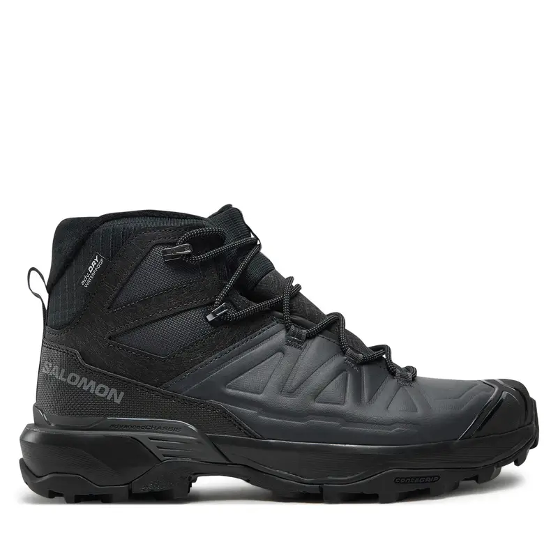 Scarpe da trekking Salomon X Ultra Snowpilot Waterproof L47585600 Nero