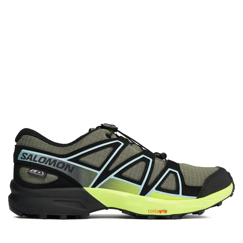 Scarpe running Salomon Speedcross Climasalomon™ Waterproof L47278900 Verde