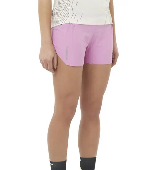 Sense Aero 3" W - pantaloni trail running - donna Dark Pink