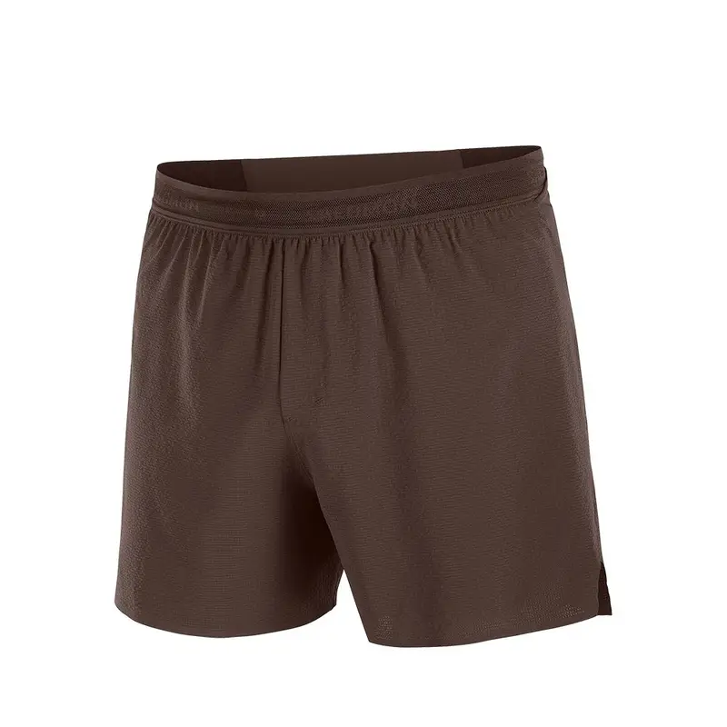 Short Trail Running 5" Sense Aero Stow Coffee Bean Uomo M