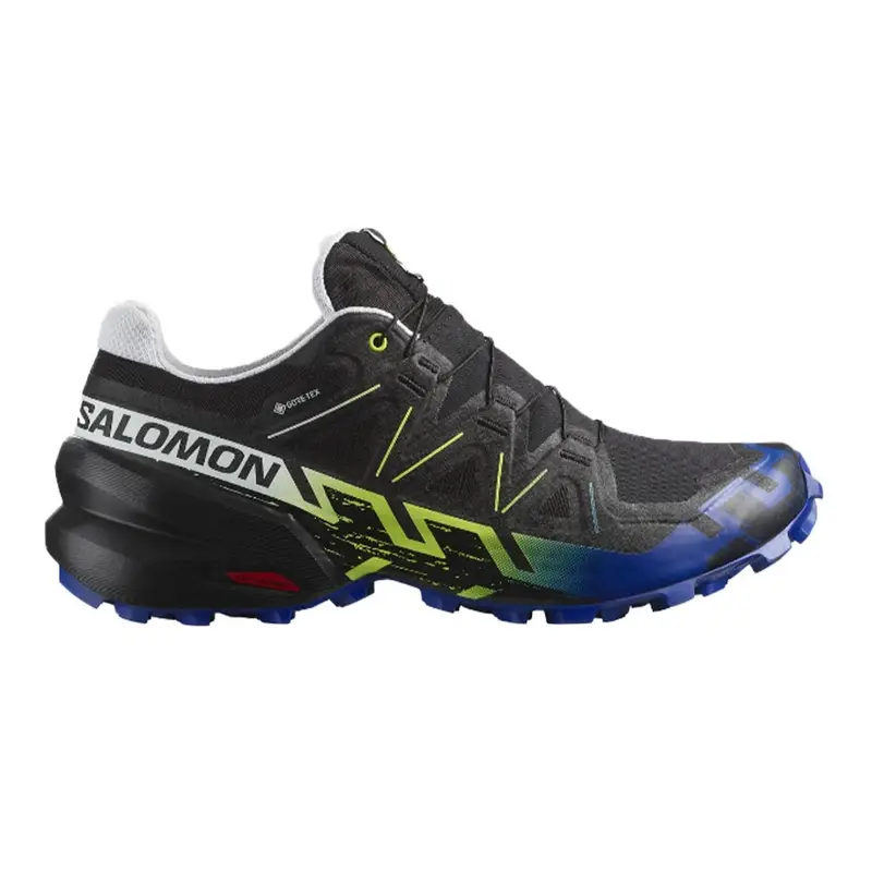 Speedcross 6 GORE-TEX Nero Blu - Scarpe Trail Running Uomo EUR 37 1/3 / UK 4,5