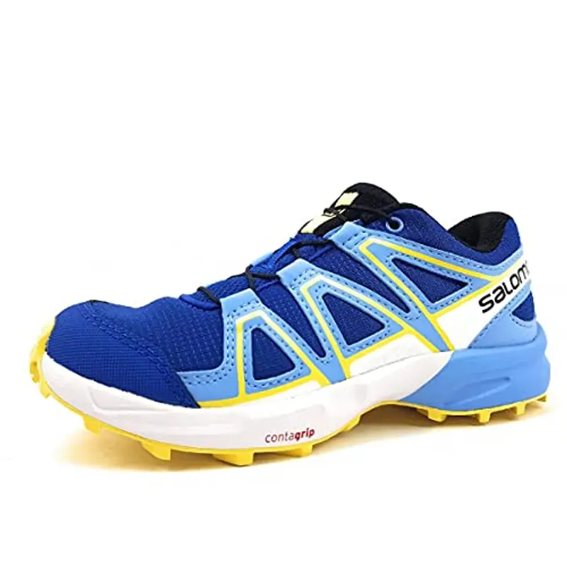 SALOMON SPEEDCROSS, Scarpe da escursionismo Unisex - Bambini e ragazzi, Blu Turkish Sea Little Boy Blue Lemon Zest, 33 EU miniatura 3