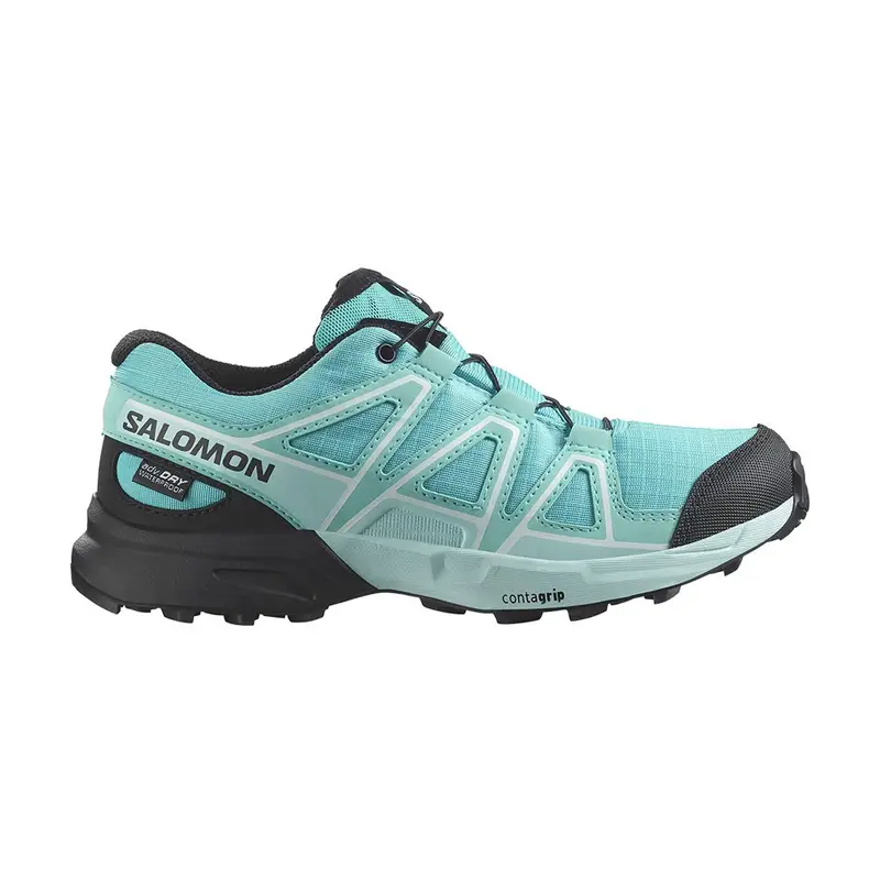 Speedcross Waterproof Azzurro Nero Iced Aqua - Scarpe Trail Running Bambino EUR 35