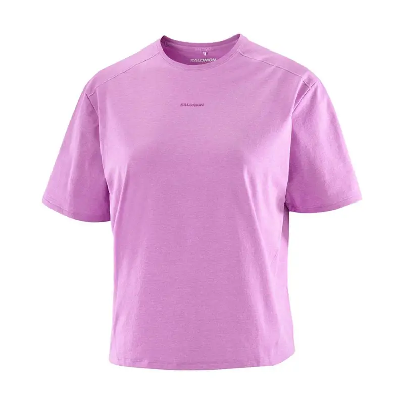 T-Shirt Trekking Trackline Iris Orchid Donna L