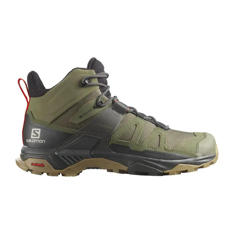 X Ultra 4 Mid Gore-Tex Verde - Scarpe Trekking Uomo EUR 46 / UK 11