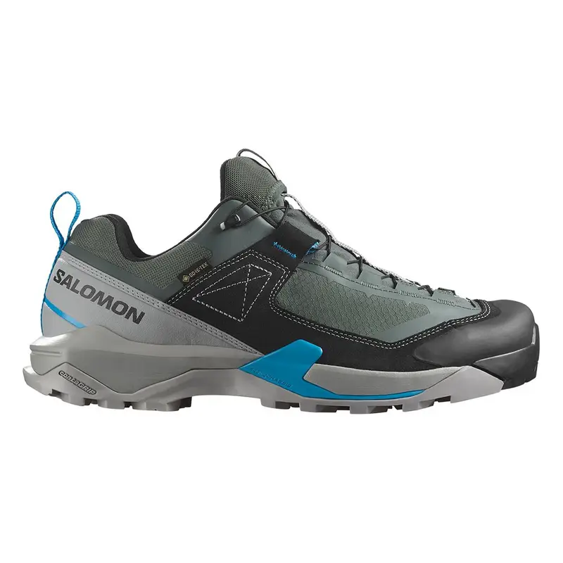 X Ultra Alpine GORE-TEX Grigio Nero Blu - Scarpe Trekking Uomo EUR 44 / UK 9,5