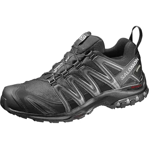 Salomon XA PRO 3D GORE-TEX, Scarpe da Trail Running, Uomo, Black/Black/Magnet, 40 EU