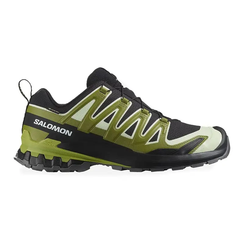 Xa Pro 3D V9 GORE-TEX Nero Lime Cream Dark Citron - Scarpe Hiking Uomo EUR 46 2/3 / UK 11,5