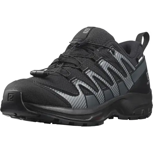 Salomon XA PRO V8 Climasalomon Waterproof Scarpe da Outdoor da Bambini, Calzata precisa, Grip su Tutti i Terreni, Look