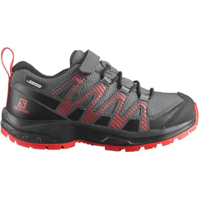 Salomon Xa Pro V8 Climasalomon Waterproof, Scarpe da trail running Unisex - Bambini e ragazzi, Magnet, 26 EU miniatura 3