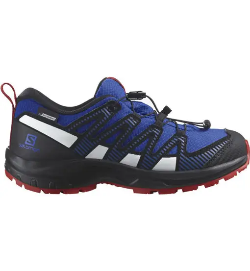 XA PRO V8 CSWP J - scarpa trail running - bambino Blue