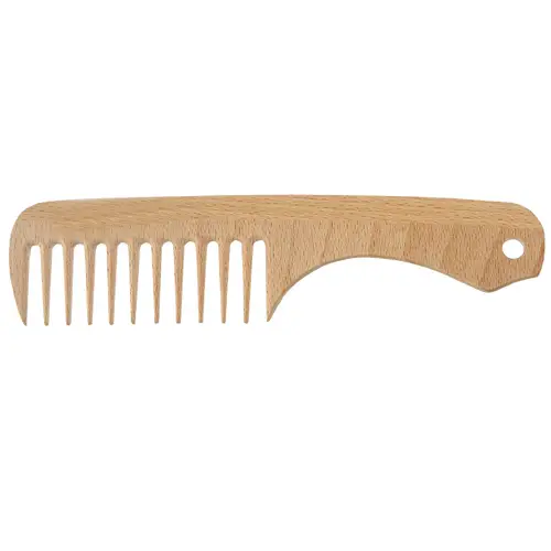 Pettine Legno con Manico