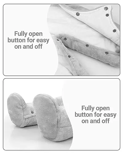 JiAmy Salopette Neonato Grigio 2731958 miniatura 3