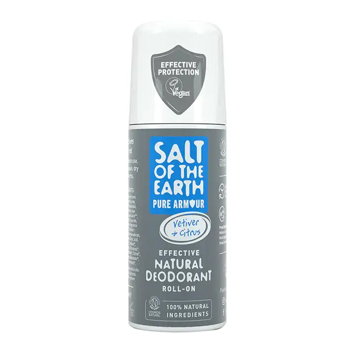 Salt-of-the-earth Deodorante maschile Pure Armor Explorer ( Natura l Deodorante) 75 ml