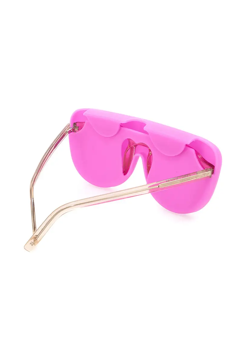 Salva occhiali rosa in silicone flessibile Indigeno Metropolitano 4 miniatura 2