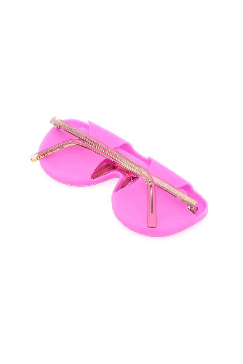 Salva occhiali rosa in silicone flessibile Indigeno Metropolitano 4 miniatura 3