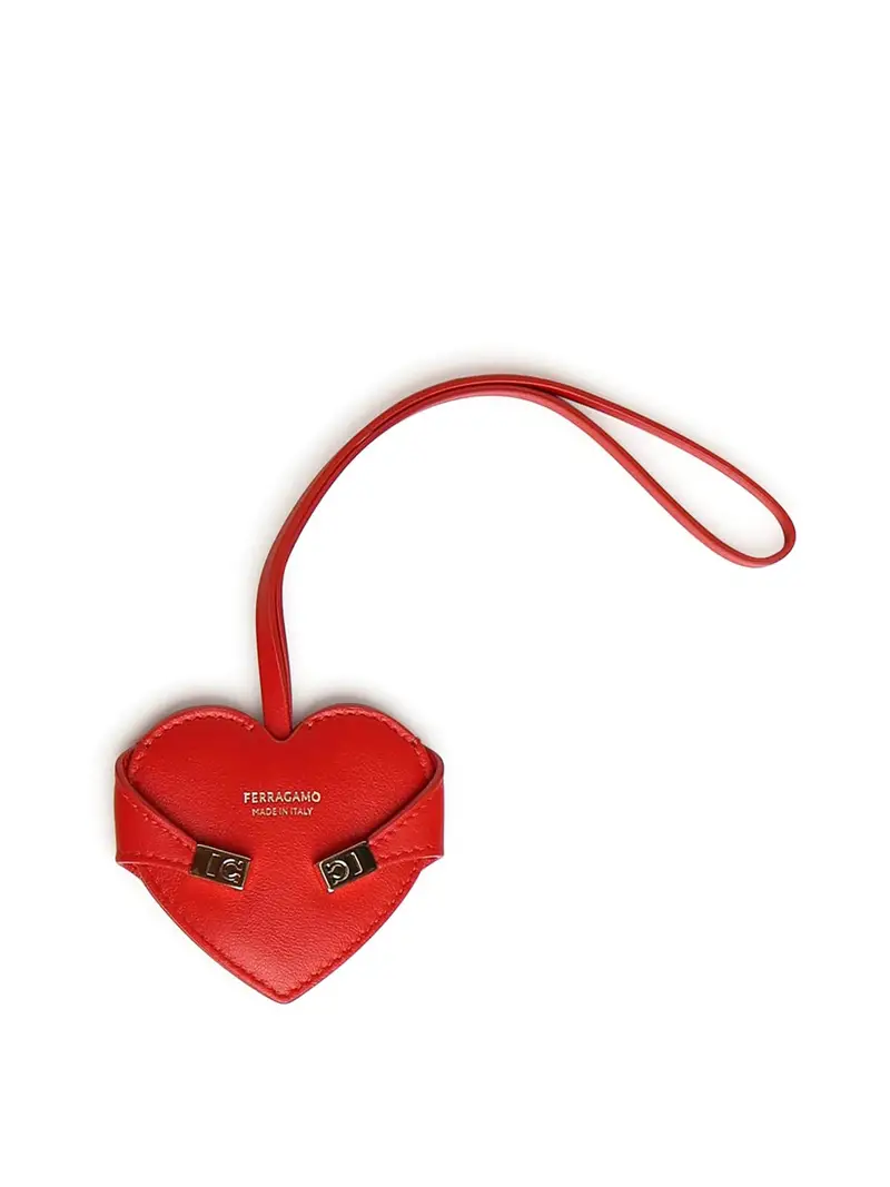 Ciondolo Abbraccio Con Specchio Rosso