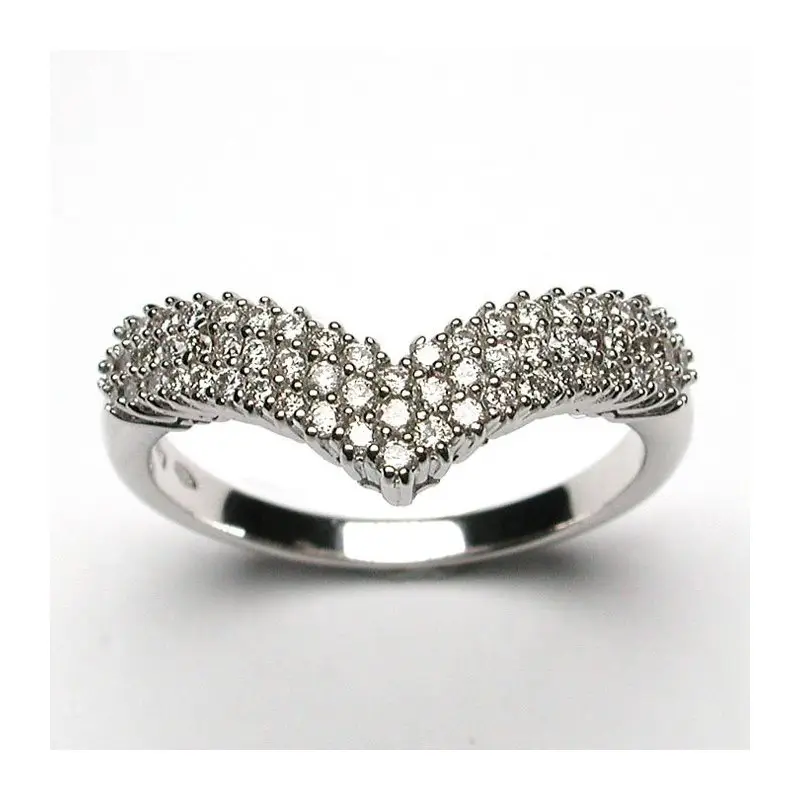 Anello In Oro Bianco Con Diamante - Aliante - Salvini