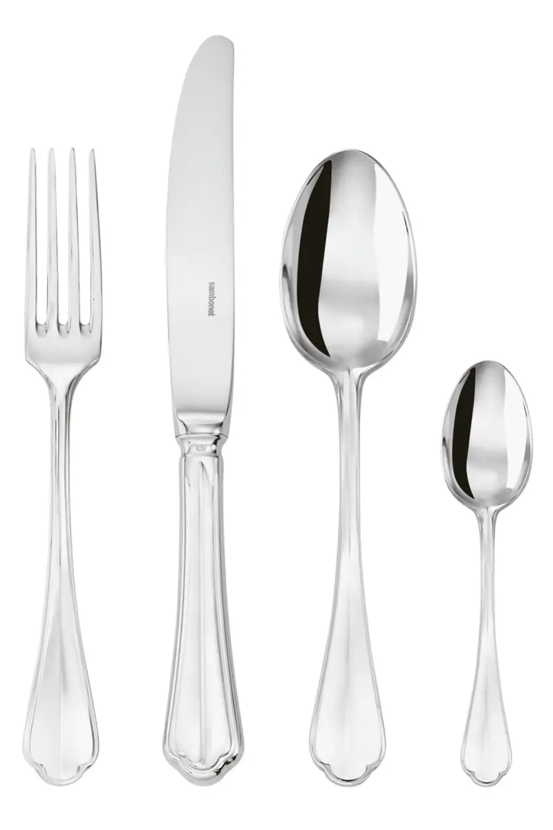 Servizio Posate 24 Pezzi 'Rome' Argento