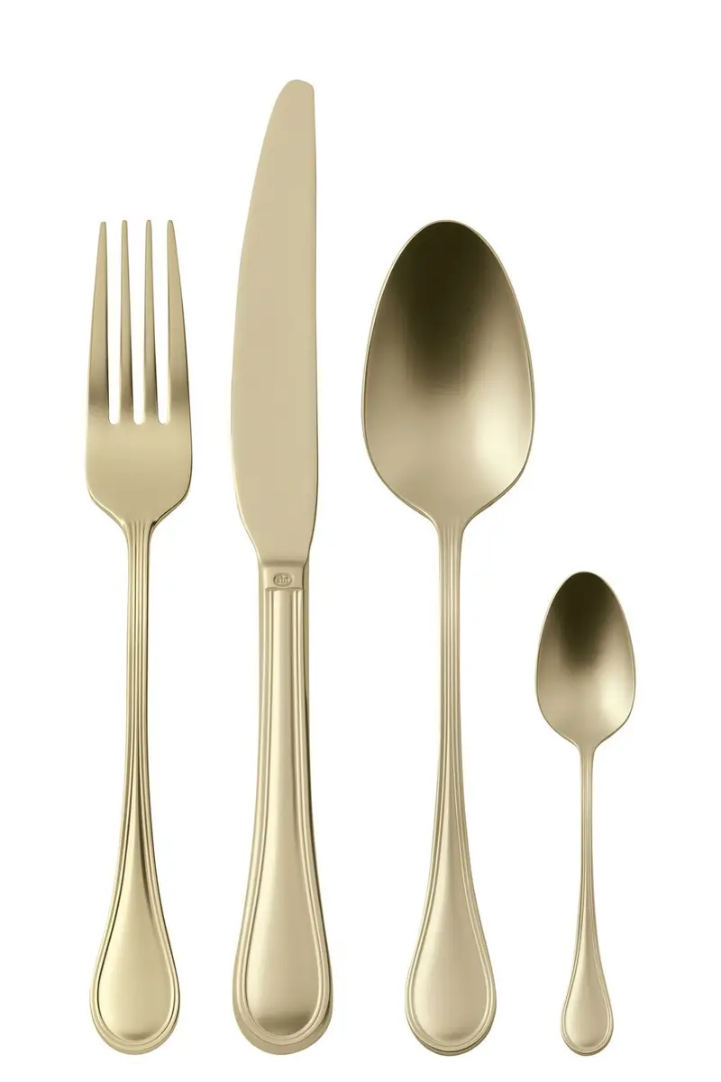 Servizio Posate 24 Pezzi 'Royal' Oro