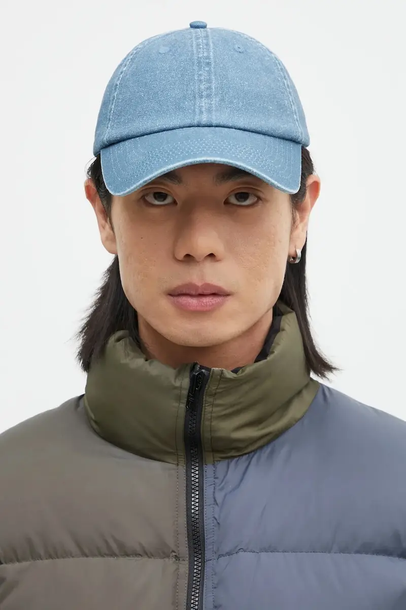 berretto da baseball in cotone SAMSOE colore blu U24100012