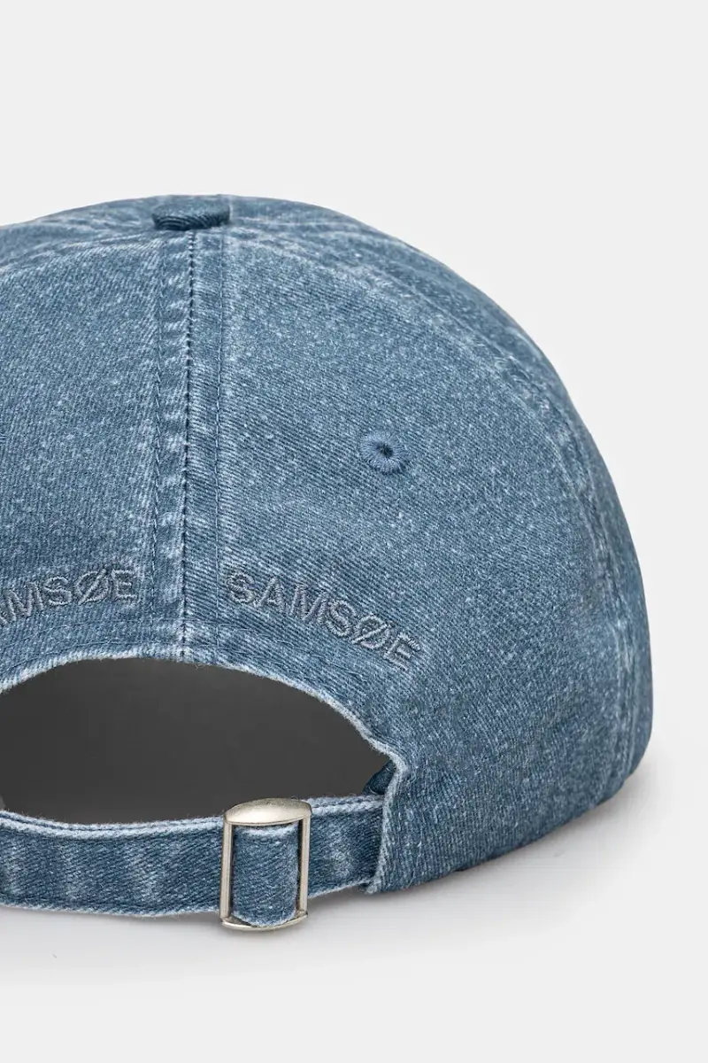 berretto da baseball in cotone SAMSOE colore blu U24100012 miniatura 3